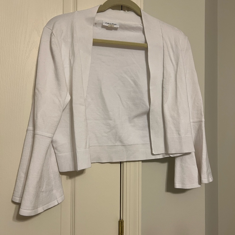 Calvin Klein Cropped Cardigan